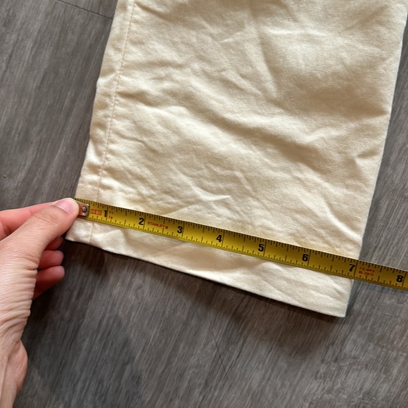 Dolce And Gabbana Cream Cotton Dress Pants - Picture 11 of 14